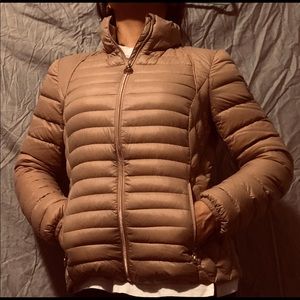 Michael Kors puffer jacket.